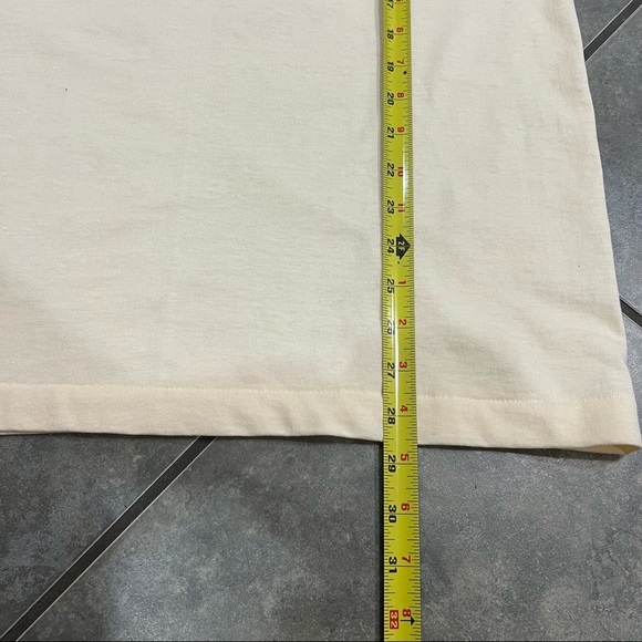 Vtg Single Stitch Screen StarsCoyote T Shirt 1990's Art Abstract Nature Howl L - Picture 9 of 9